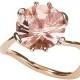 Dior Diamond Wedding Ring ♥ Pink Diamond Engagement Ring 
