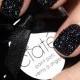 Nail Art & Design Manucure cool ♥ Caviar Black
