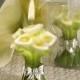 Calla Lily Design-Candle Favors Hochzeit Bevorzugungen