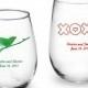 Personalisierte Stemless Wine Glass