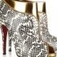Christian Louboutin Hochzeit Stiefel mit roter Sohle ♥ Chic und modische Hochzeit High Heels