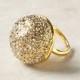 Pave Sphere Ring - B