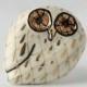 Calico Owl Knob  - B