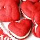 Alimentation jour de Noël et de Valentie & Dessert Idées Red Velvet Whoopie ♥ Tartes faveurs de mariage