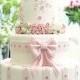 Beautiful Wedding Cake with Edible Sugar Flowers 