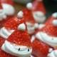 Christmas Santas fraise ;) ♥ bricolage facile et mignon Idées Vacances alimentaires