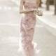 Armani Prive Pale Pink Strapless Evening Gown ♥ Eugenia Silva for Armani