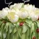 Nette Tulip und Marienkäfer Wedding Cake ♥ Valentinstag Kuchen-Ideen