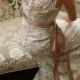 Juliet Poyser Lace Back Button Wedding Dress 