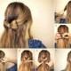 DIY Wedding Hairstyle Tutorial For Long Hair ♥ Simple Wedding Bow Hairstyle 