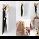 DIY Wedding Favor Made From Peg ♥ Handmade Bride And Groom Cothespin 