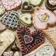 Valetine's Day Heart Sugar Cookies 