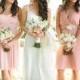 The Bridesmaids Dress: 1 Color, 3 Price Points….BLUSH (part 2)