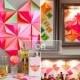 DIY Tutorial: Colorful Folded Paper Backdrop