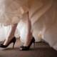 Unique Wedding Idea: Black Wedding Shoes