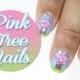 Pink dotted tree nails