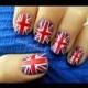 Union Jack Flag Nails