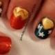 Wonder Woman Inspired Nail Art