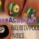 Billiard/Pool Nail Art
