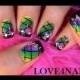 ♥ Collaboration Video with Meliney Theme ♥ Colorful Nails ♥