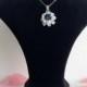 Navy Blue Clear Crystal Bridal & Bridesmaids Jewelry Set