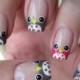 Nail art: French manicure owls (easy)