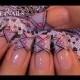 How To Grey & Pink ♥ Criss Cross Your Nails ~ Tutorial