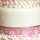 Ruffled Rose Petals Wedding Cake