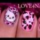 First Nail Art Design Of The Year! ♥ Hello Kitty ♥ Tutorial
