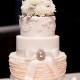 The White Three-tiered Wedding Cake