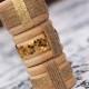 diy Weddings Crafts: Twine & Gold Napkin Ring Holders
