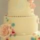 Floral Wedding Cake - Moor Hall, Sutton Coldfield