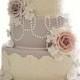 Vintage Couture Wedding Cake