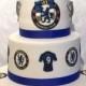 Chelsea Football gâteau