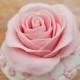 Pink Rose Sugar Flower Cupcake