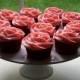 Piped Roses Cupcakes