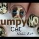 Grumpy Cat Nail Art