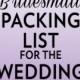Wedding Tips - Wedding Resource Ideas I Wedding Trends I Wedding Advice