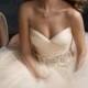 Blush Strapless Sweetheart Bridal Gown