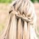 How To Do A Waterfall Braid + How To Finish It