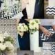 Knots and Kisses Wedding Stationery: Modern White, Grey & Navy Chevron Wedding Stationery & Inspiration