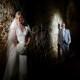 Bride And Groom In Barn