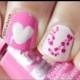 Valentine's day Love nails