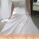 Mademoiselle Slimalicious: Choosing the right wedding dress...for me!