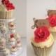 Valentines Wedding Cupcake Tower