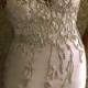 White wedding dress with Marchesa beadwork