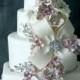 Majestic Floral Wedding  Cake 