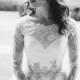Lace Sleeves Wedding Dress 