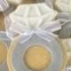 Ring Sugar Cookies- 4 Dozen With Sheer Pink Ribbon For Michelle