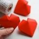 3D Origami Hearts 